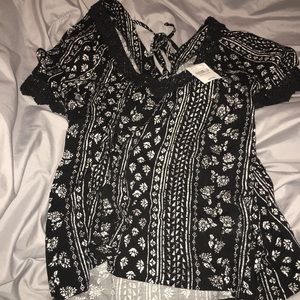 Cut out shoulder top